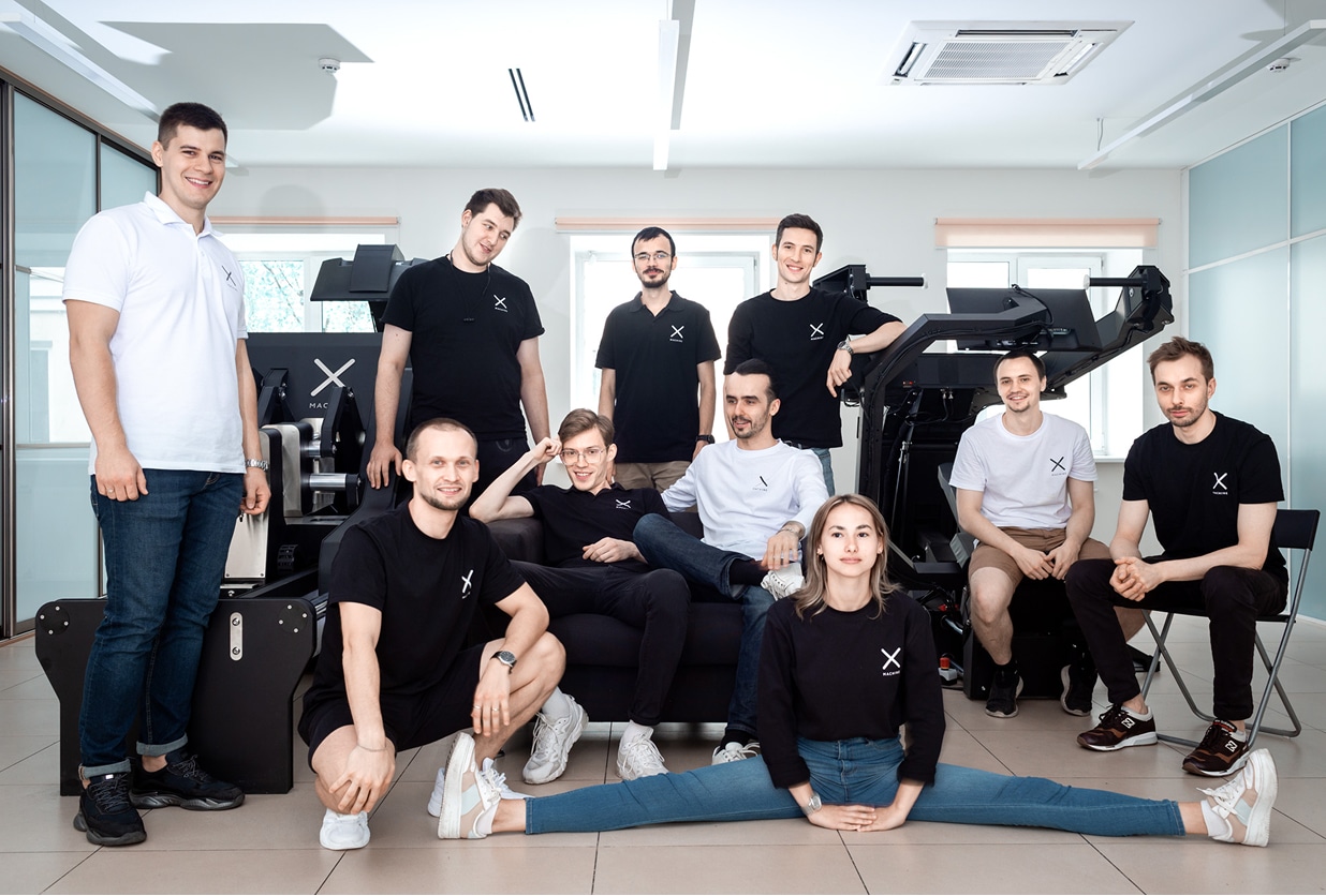 Team at the gym