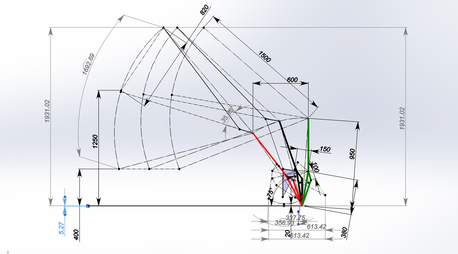 Kinematics sketch