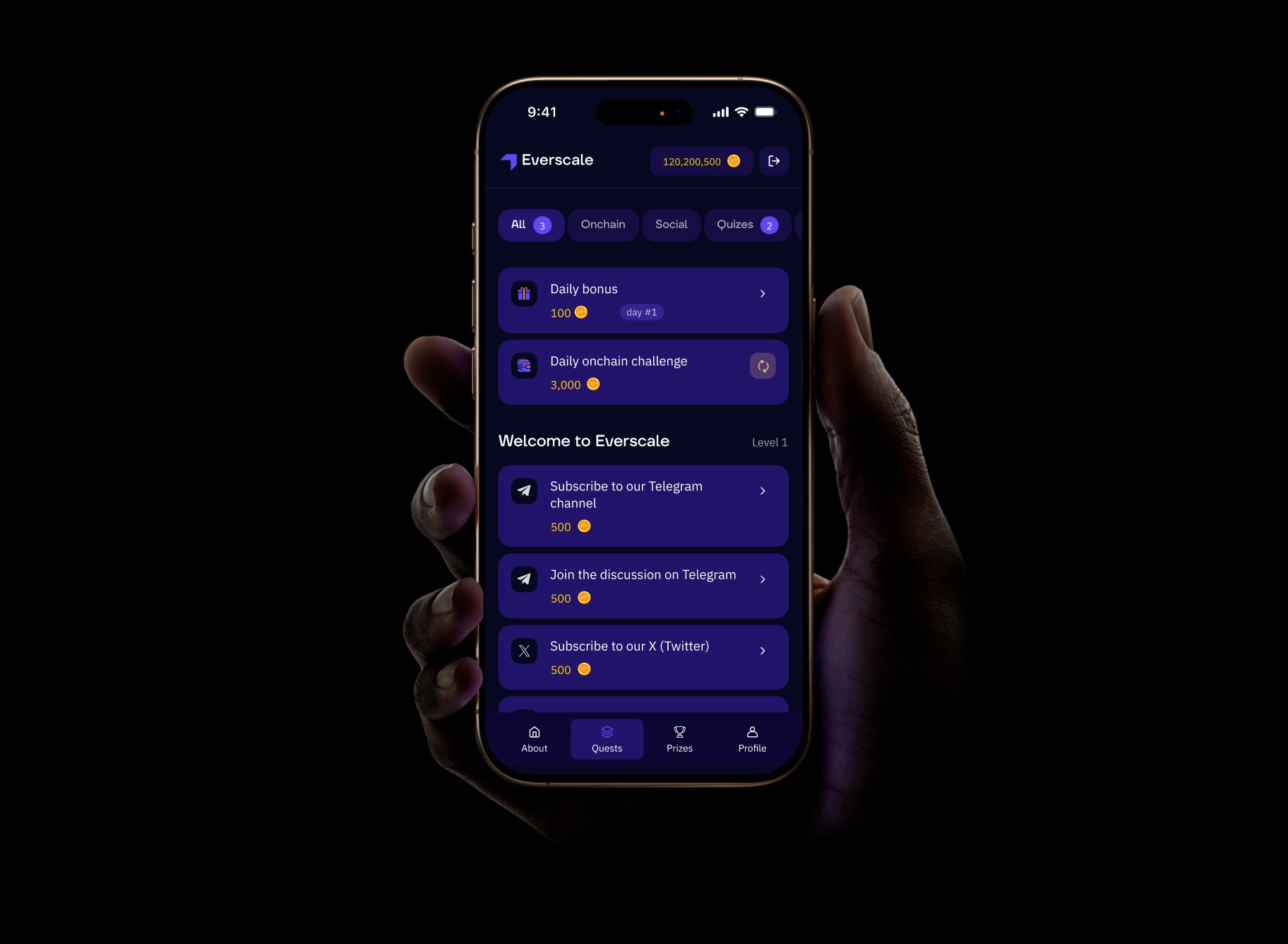 Ever Quests on phone